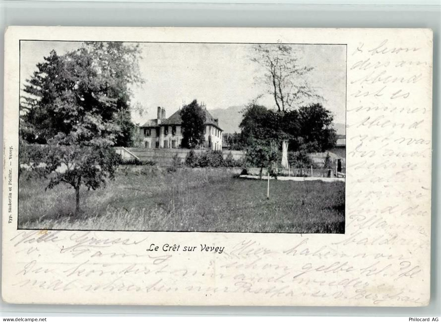 2314 Le Crêt 1909 - sur Vevey - 11089370