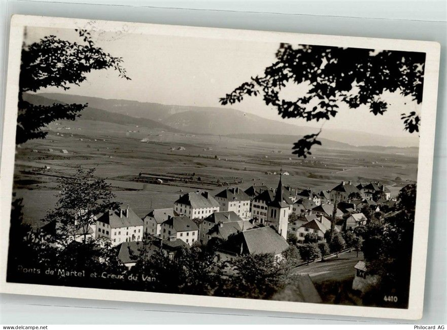 2316 Les Ponts-de-Martel Martel-Dernier 1932 Foto AK - 38212067