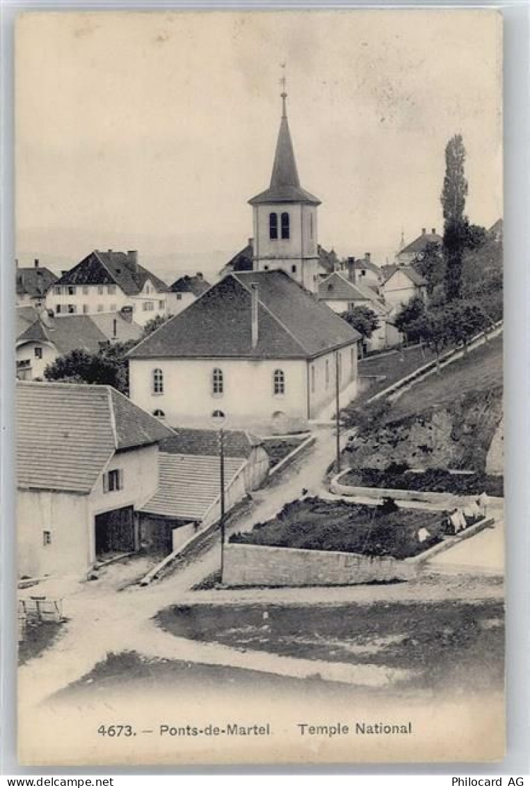 2316 Les Ponts-de-Martel Martel-Dernier - Temple National - 50702337