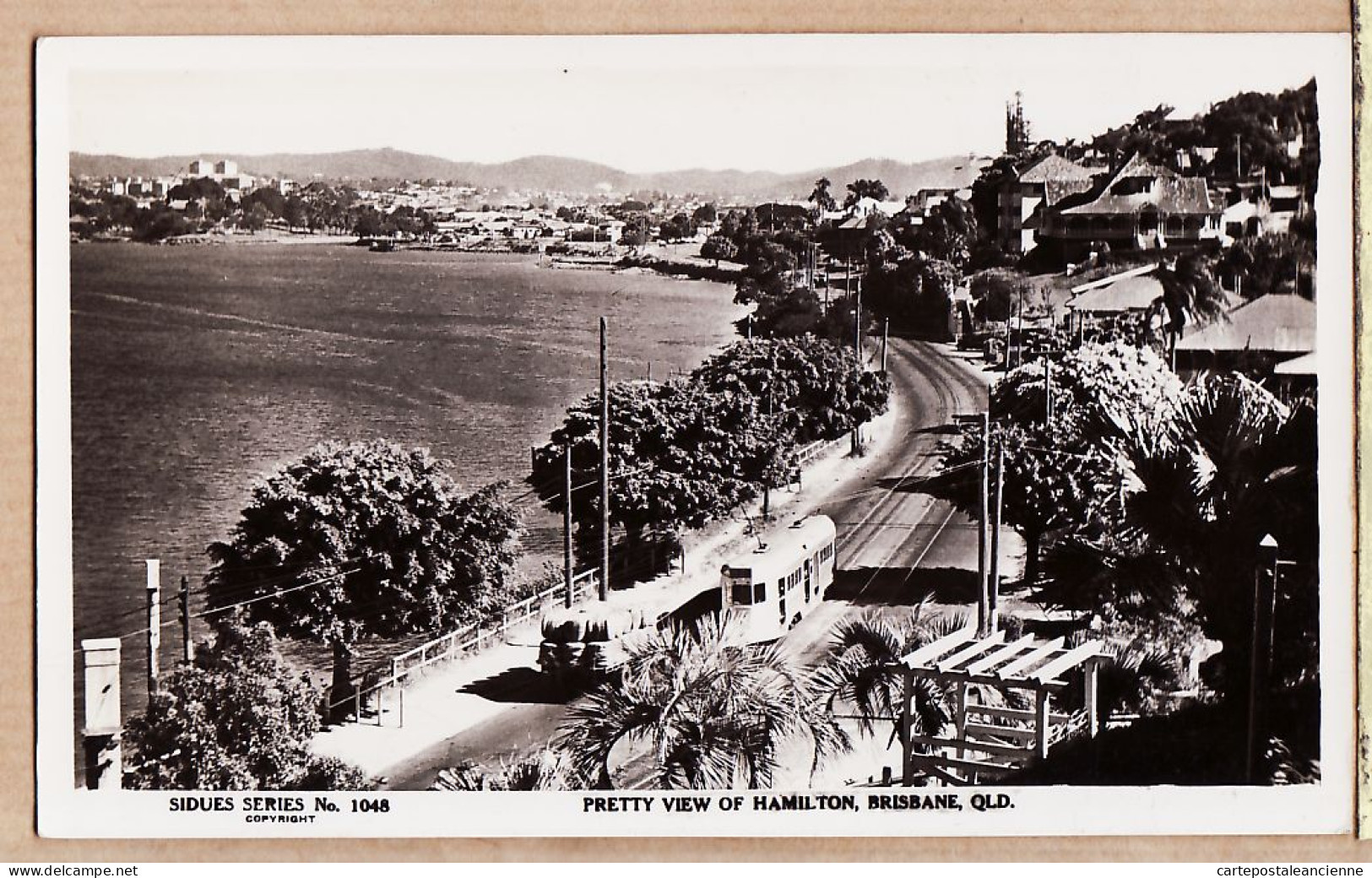 2317 /  ️ Peu Commun HAMILTON BRISBANE Queensland (QLD) Pretty view Tramway Camion  1930s SIDUES séries N° 1048