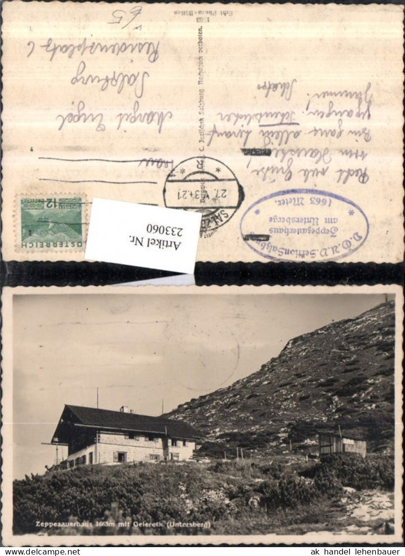 233060,Zeppezauerhaus b. Grödig m. Geiereck am Untersberg