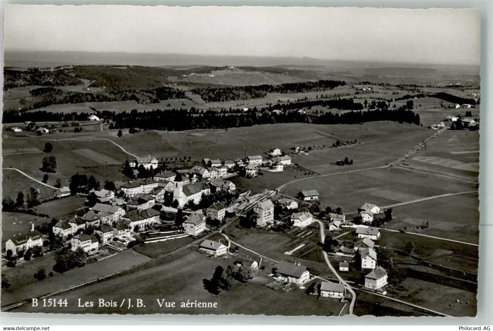 2336 Les Bois Foto AK Fliegeraufnahme - 38022632