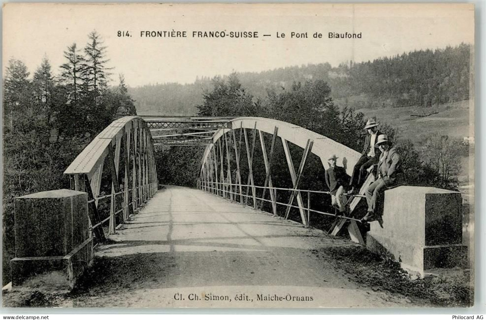 2336 Les Bois - Frontiere Franco Suisse Le Pont de Beaufonds - 51913631