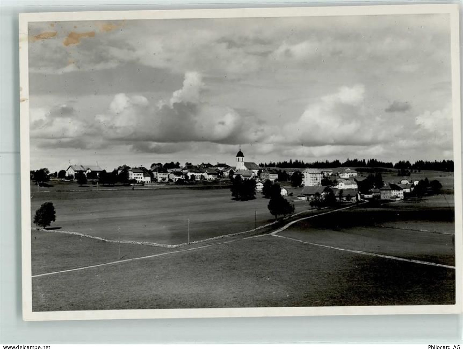 2336 Les Bois Karte beschädigt Ort handschriftlich Foto AK - 13150239
