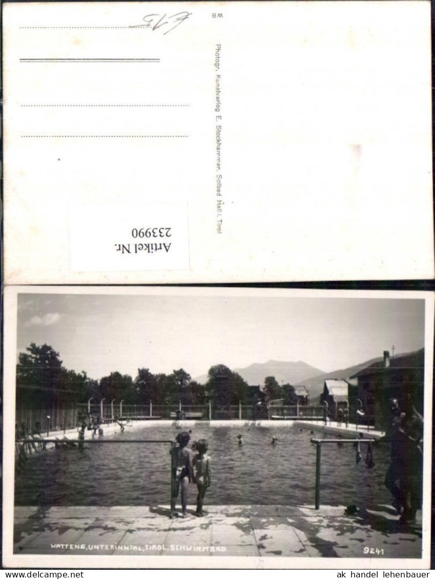233990,Wattens Unterinntal Schwimmbad Freibad