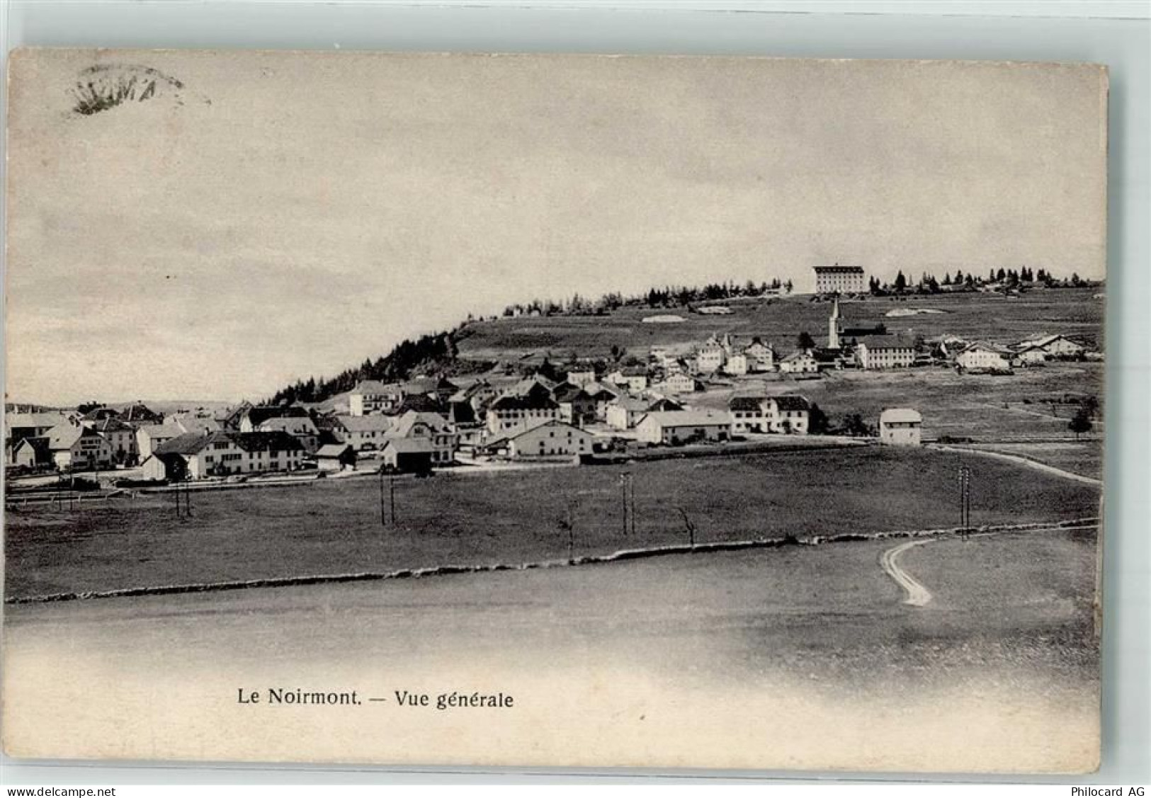 2340 Le Noirmont Le Peu-Péquignot 1908 Gebrauchsspuren Bahnpostug 95 - 39701686