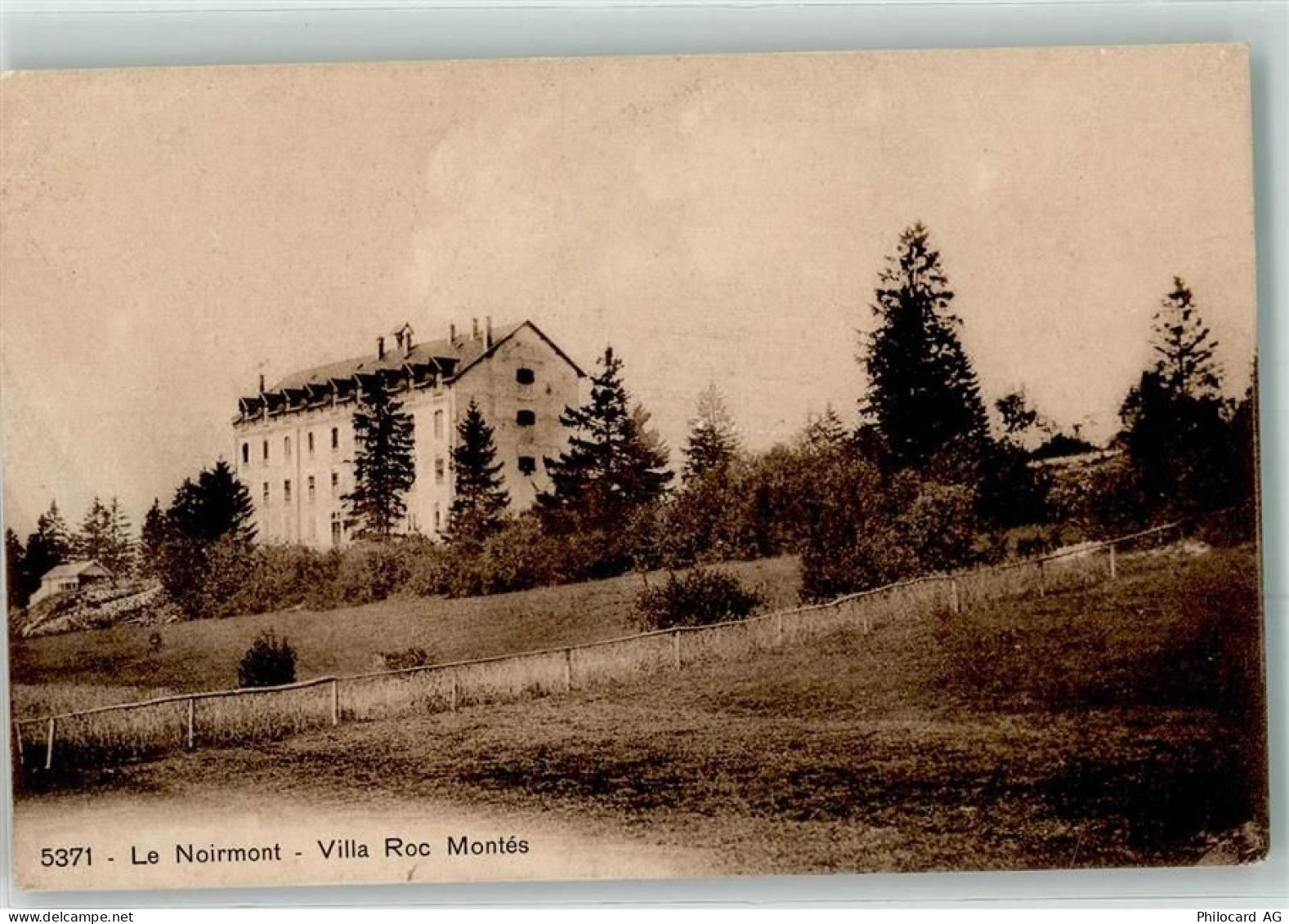 2340 Le Noirmont Le Peu-Péquignot 1909 Gebrauchsspuren Villa Roc Montes... - 10644148