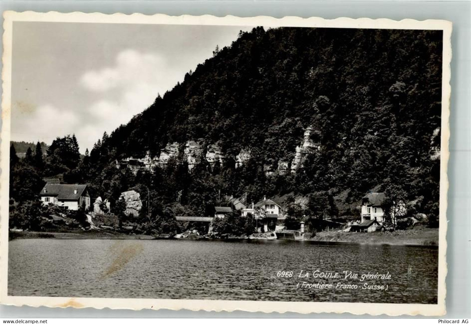 2340 Le Noirmont Le Peu-Péquignot 1953 Foto AK Grenze La Goule - 38067532