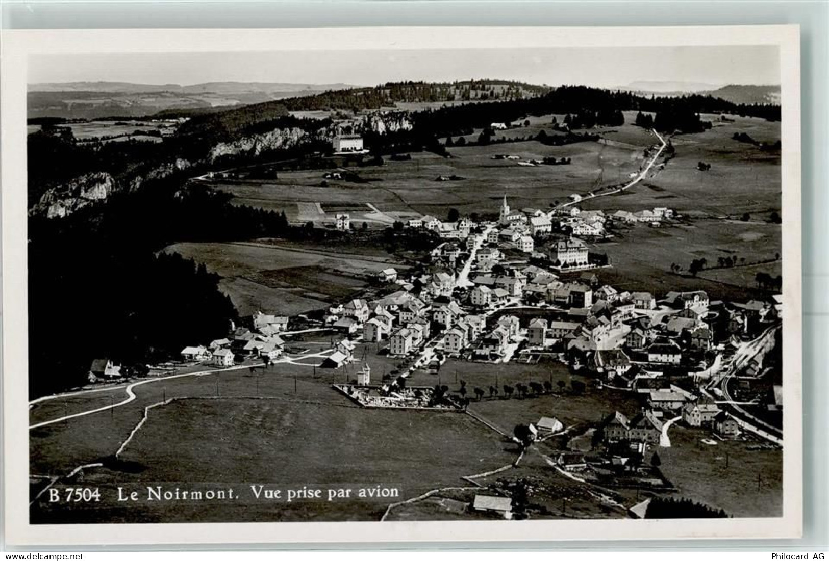 2340 Le Noirmont Le Peu-Péquignot - Fliegeraufnahme - 13149466
