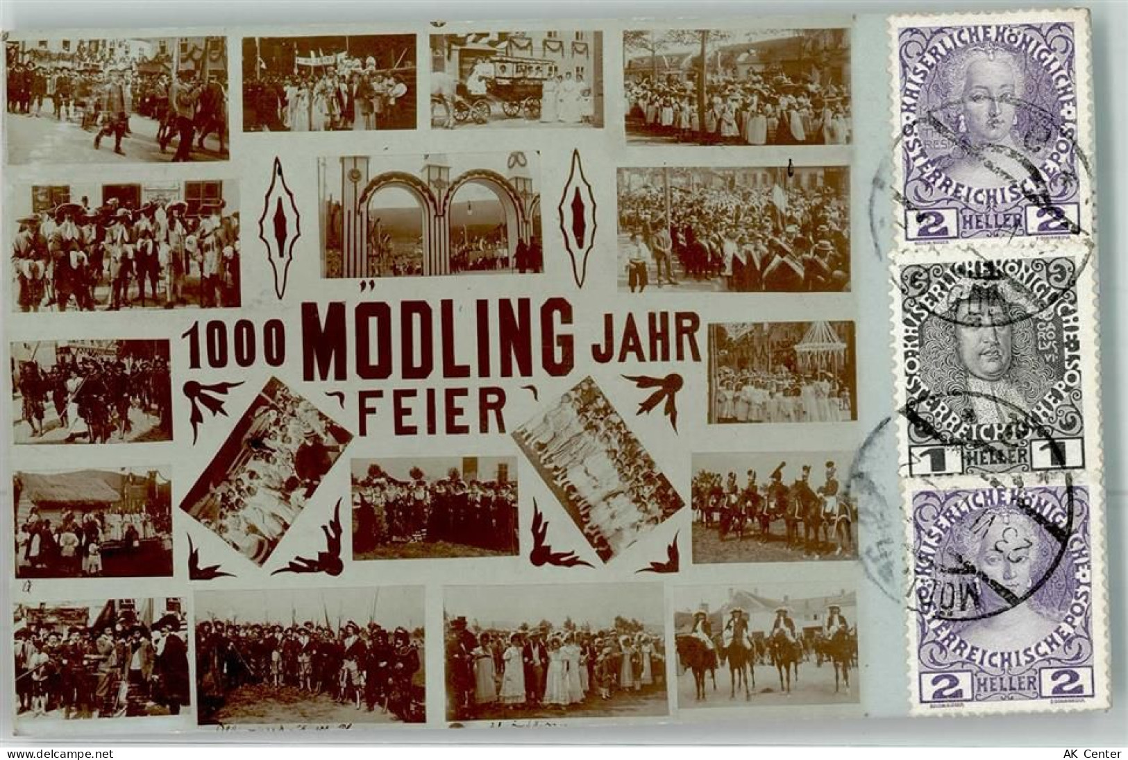 2340 Mödling 1910 - 1000 Jahrfeier 1910 - 13622643