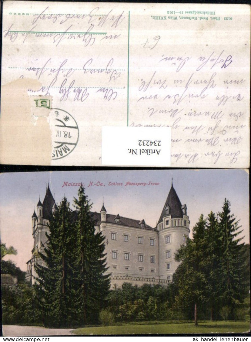 234232,Maissau Schloss Abensperg-Traun