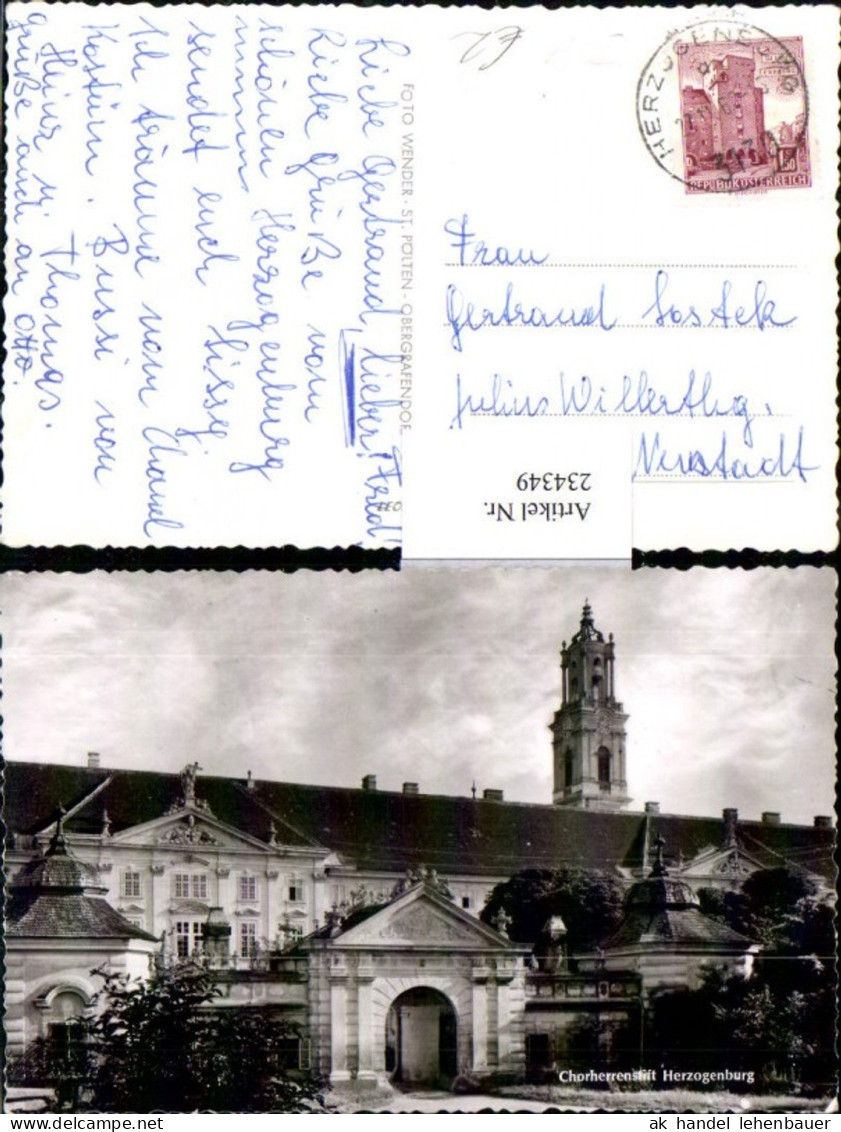 234349,Chorherrenstift Stift Herzogenburg