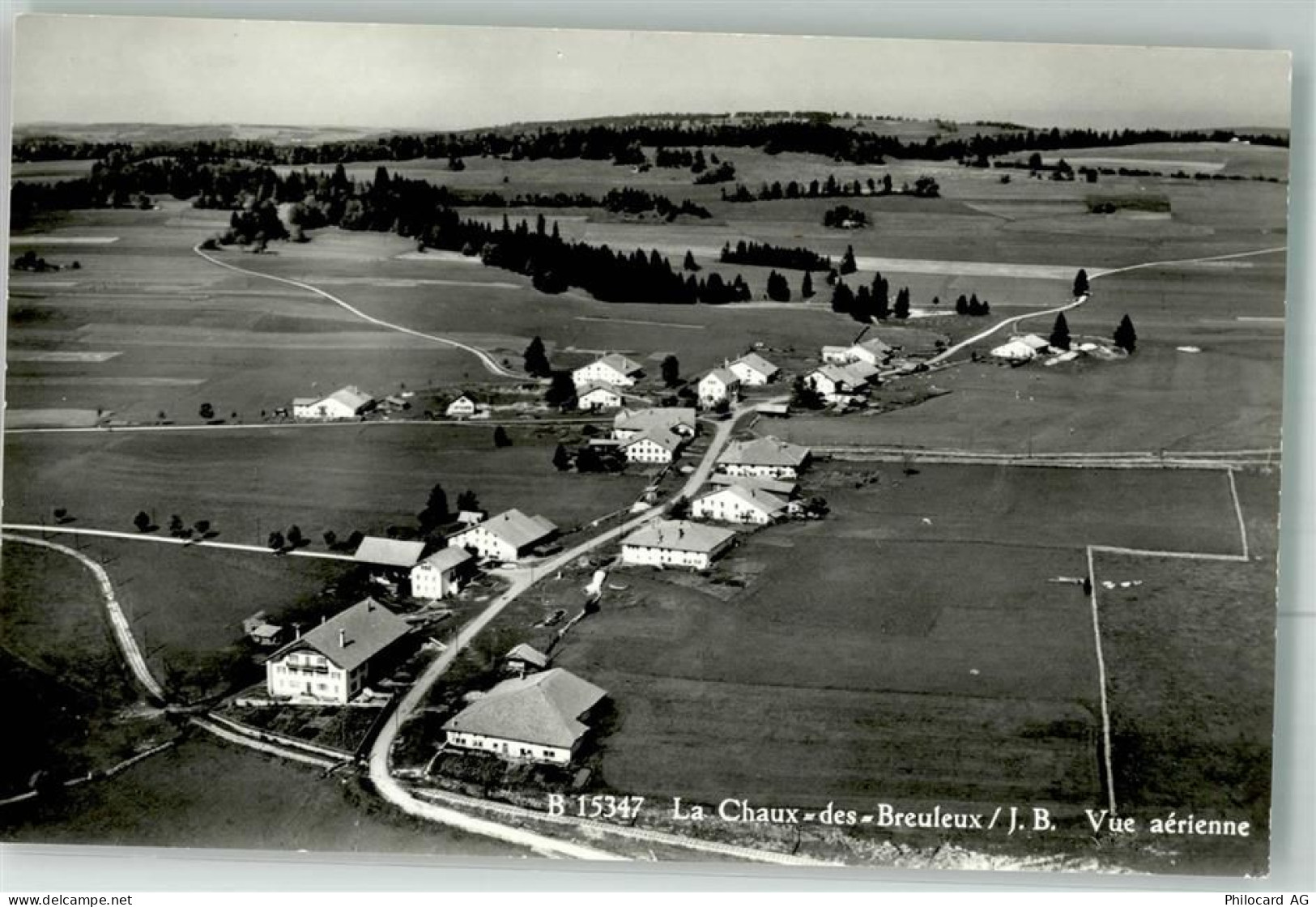 2345 La Chaux-des-Breuleux 1978 Foto AK Fliegeraufnahme - 38022638