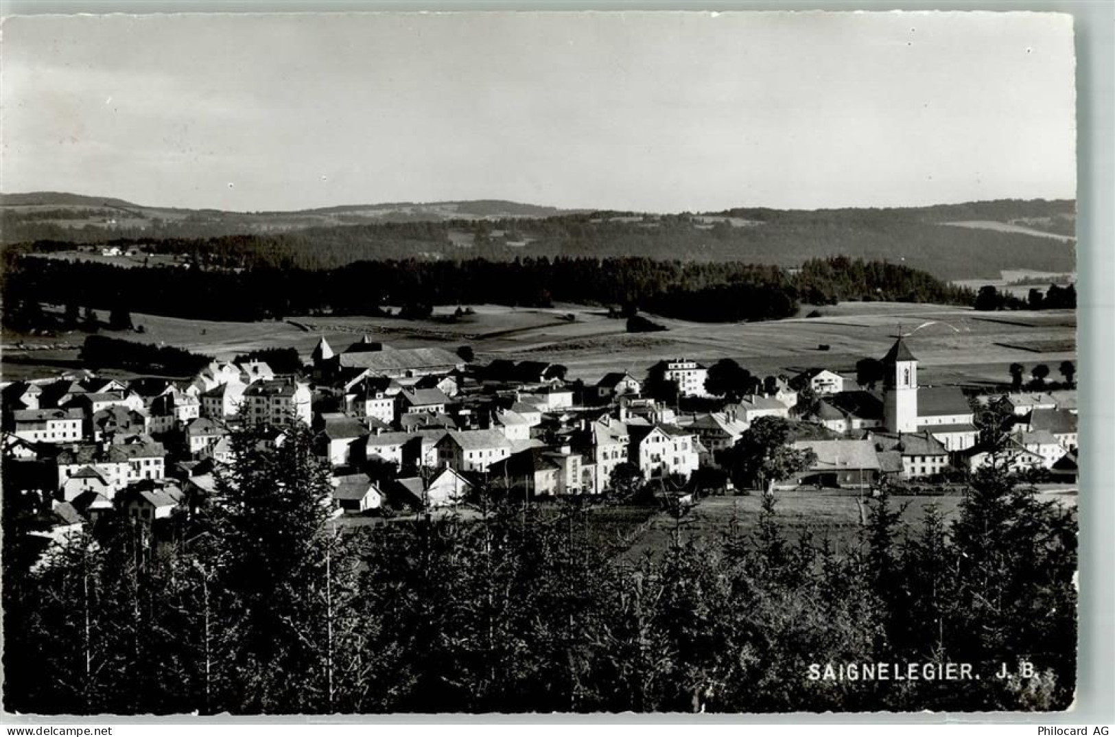 2350 Saignelégier 1957 Foto AK - 38021940