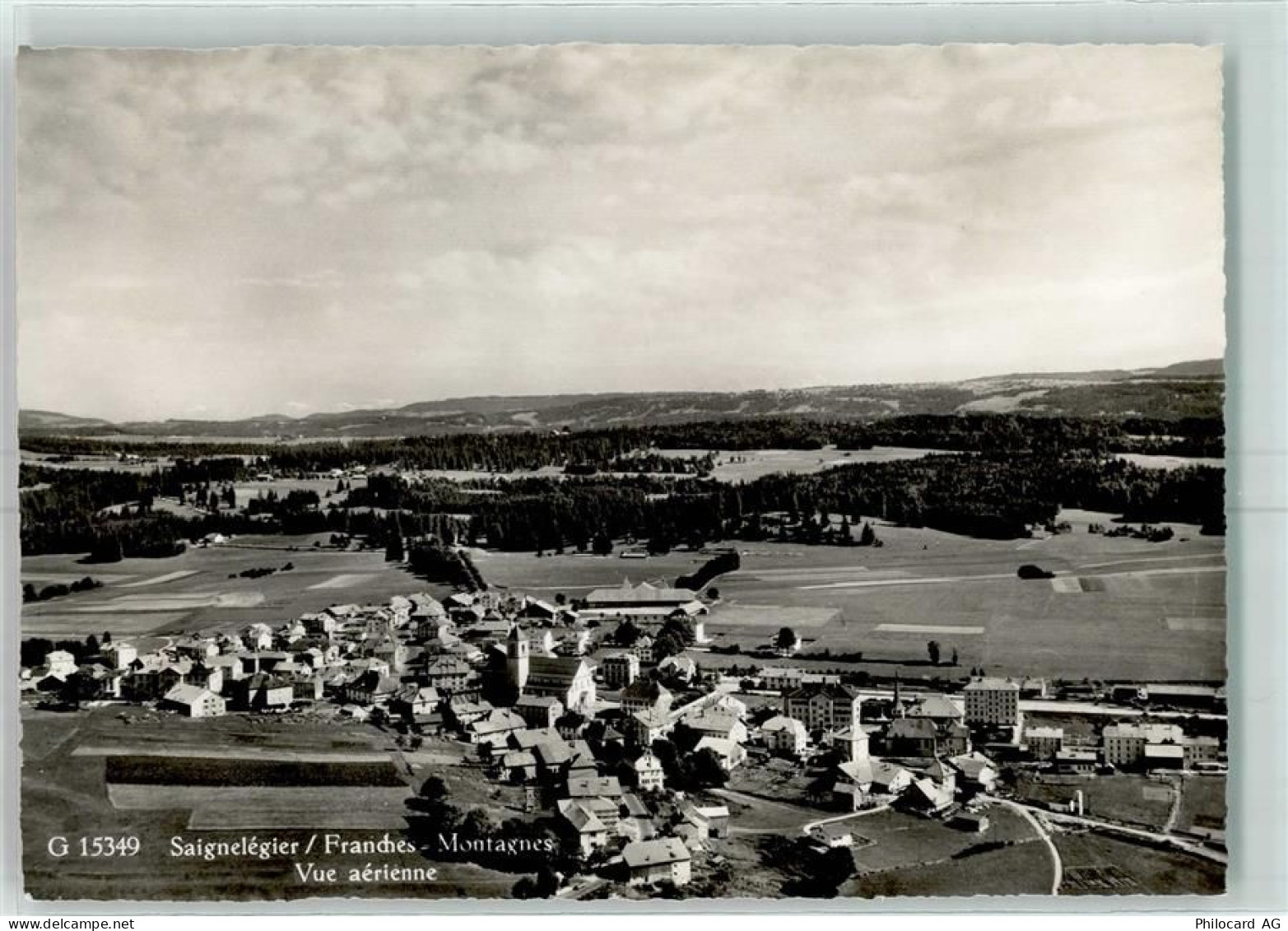 2350 Saignelégier - Fliegeraufnahme - 13149079