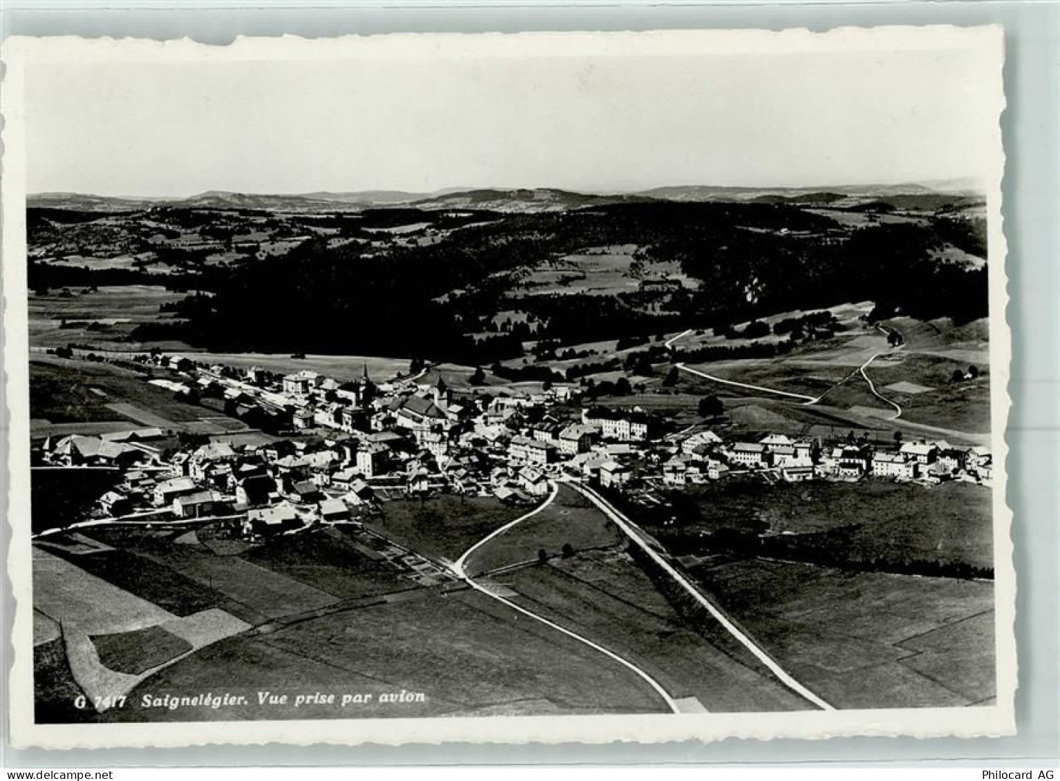 2350 Saignelégier - Fliegeraufnahme - 13149080