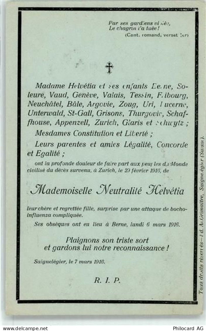 2350 Saignelégier - Helvetia - 51224371