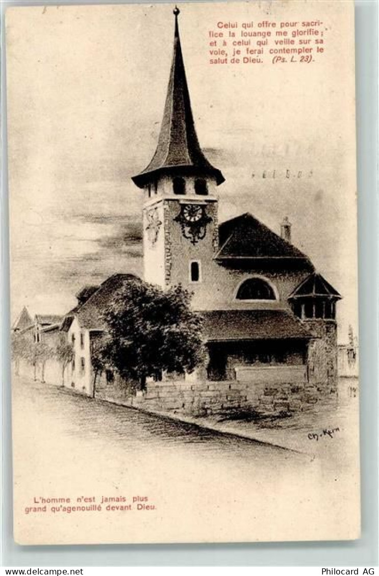 2350 Saignelégier - Kirche sign. Ch Kern - 10601076