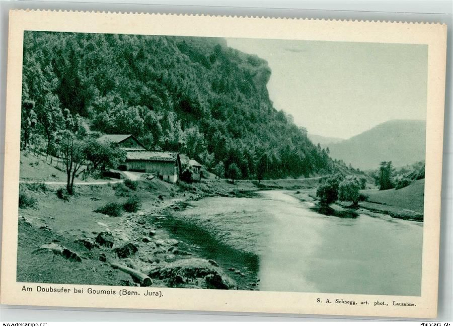 2354 Goumois Vautenaivre Foto AK Doubsufer - 38186252