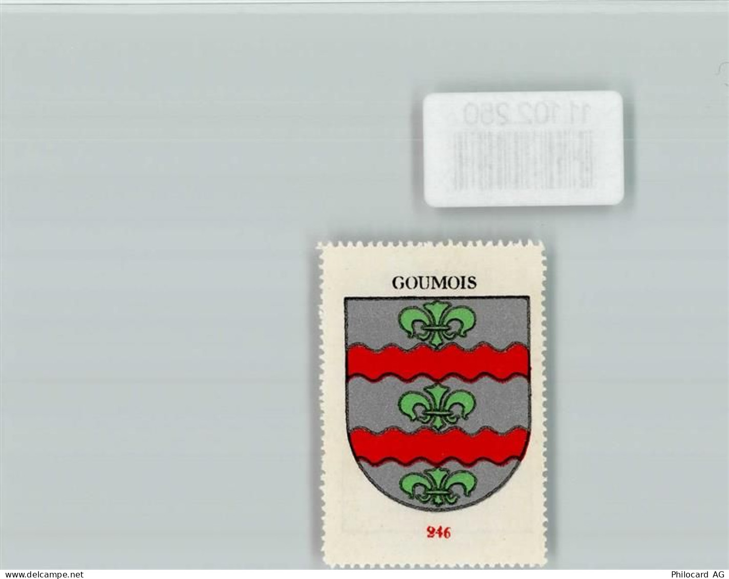 2354 Goumois Vautenaivre - Vignette Wappen Kaffee Hag ca 1920-1940 - 11102250
