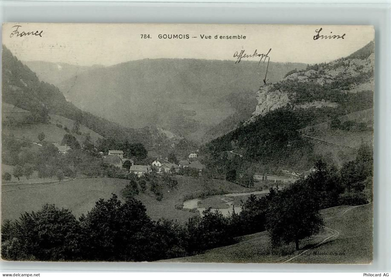 2354 Goumois Vautenaivre - Vue densemble Feldpost - 11059248