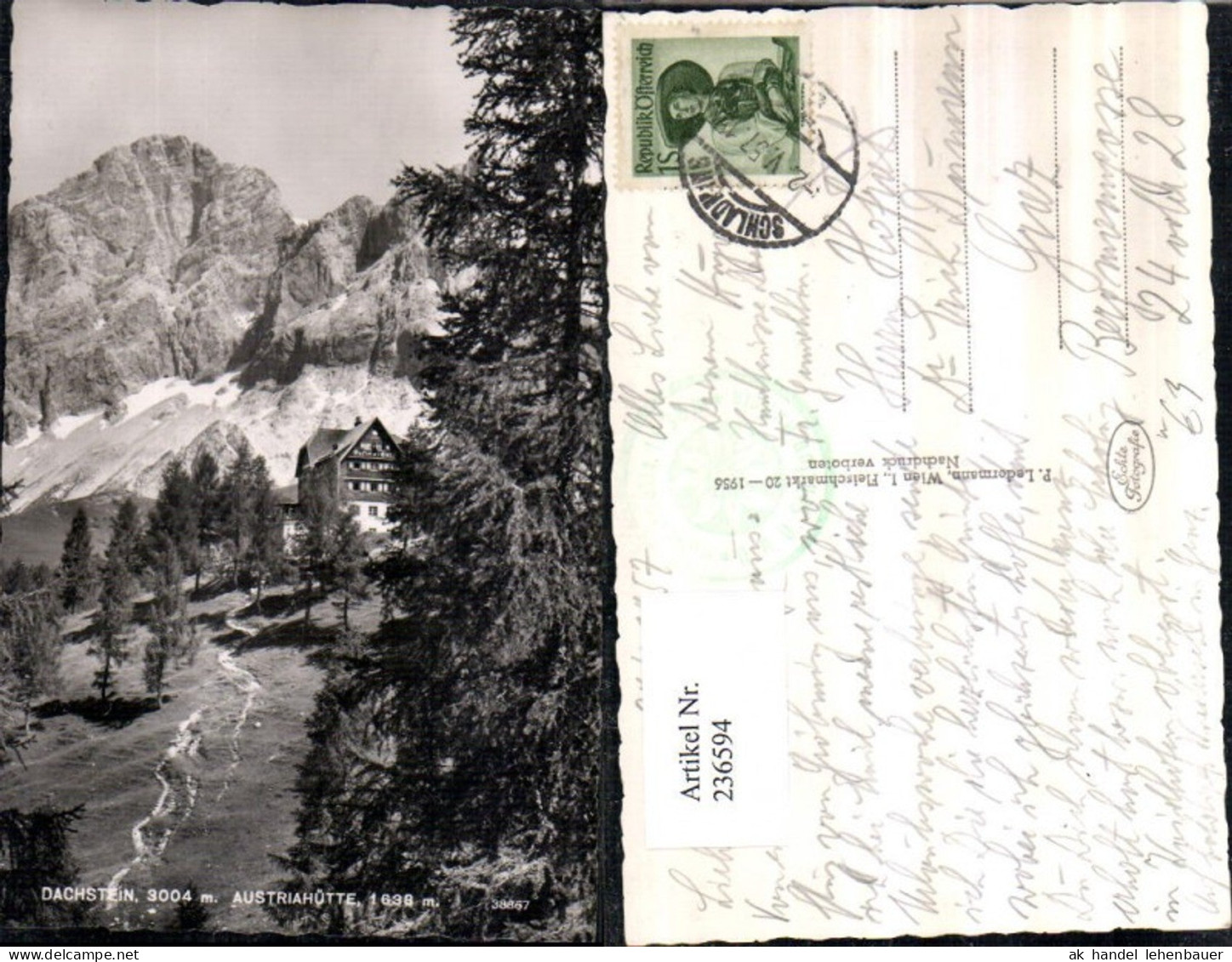 236594,Dachstein Austriahütte Berghütte b. Ramsau am Dachstein