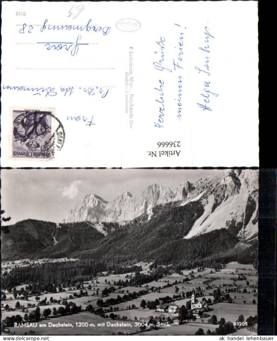 236666,Ramsau am Dachstein Totale m. Dachstein
