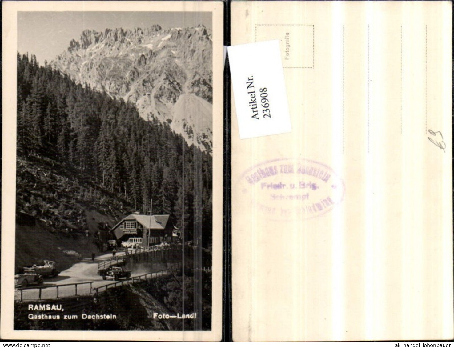 236908,Ramsau am Dachstein Gasthaus zum Dachstein