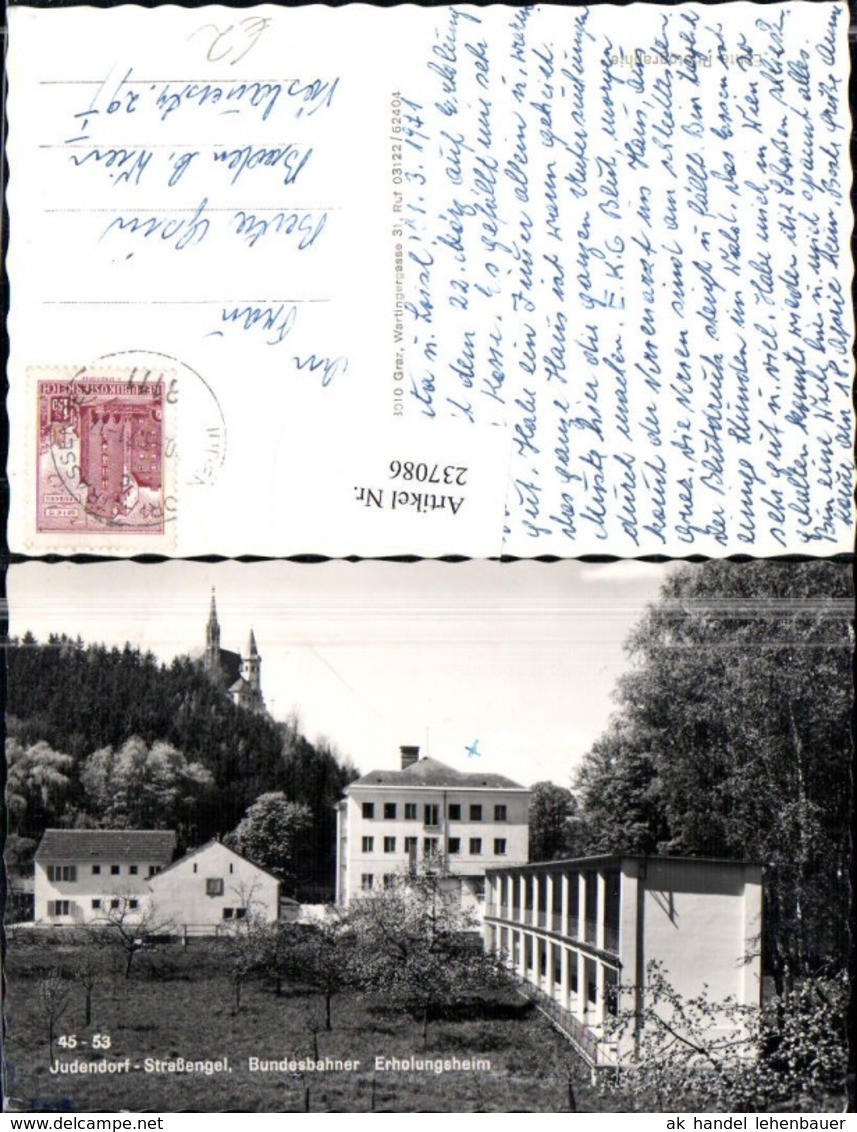 237086,Judendorf-Stra&szlig;engel Bundesbahner Erholungsheim