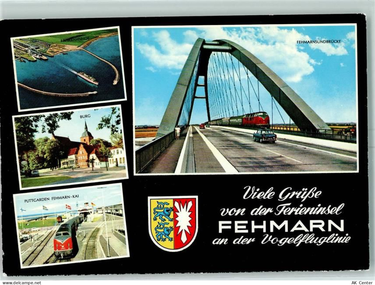 23769 W2448 Fehmarn - Puttgarden Fehmarn Kai Fehmarnsundbrücke Fährbahnh... - 10328862