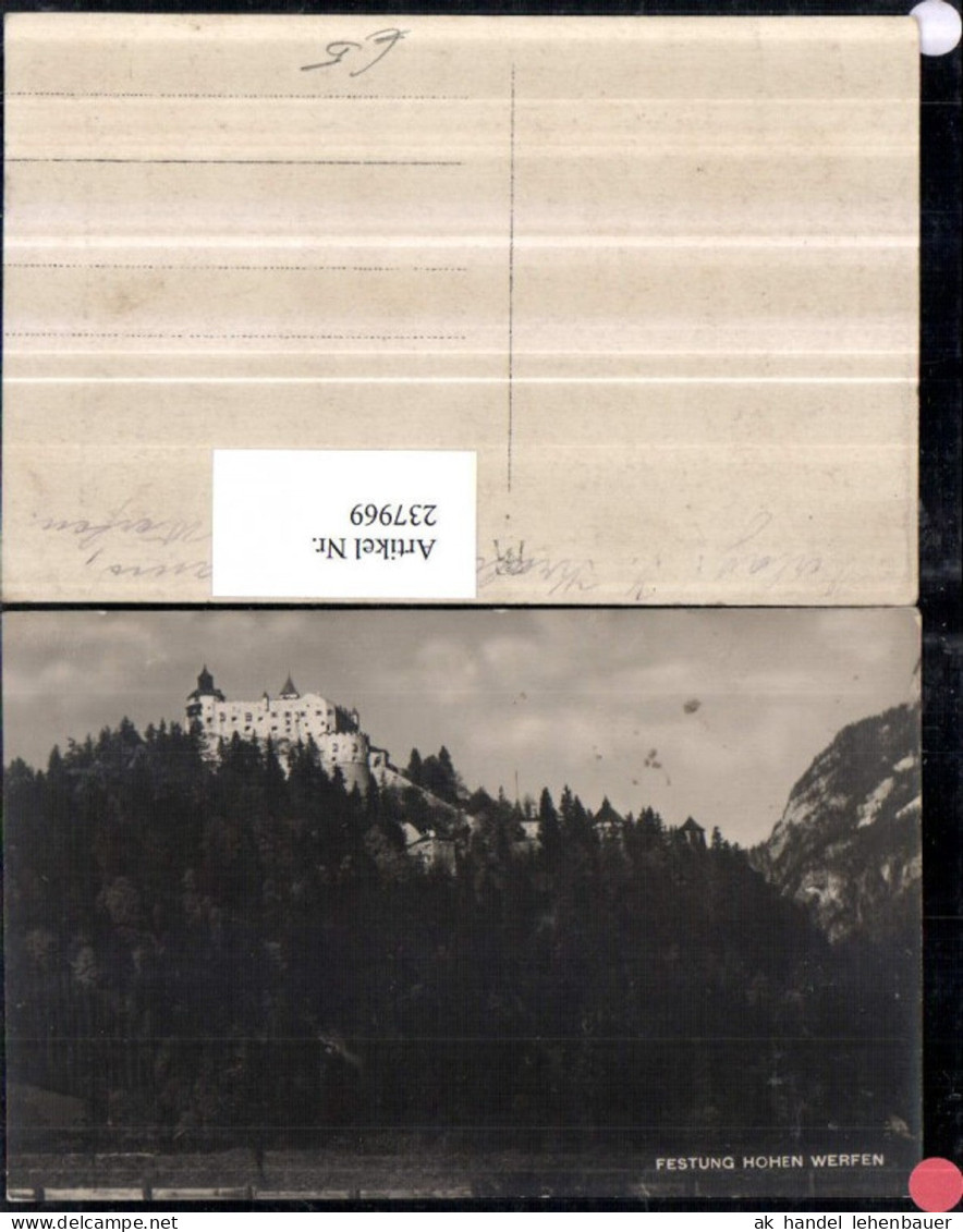 237969,Festung Hohen-Werfen b. Werfen