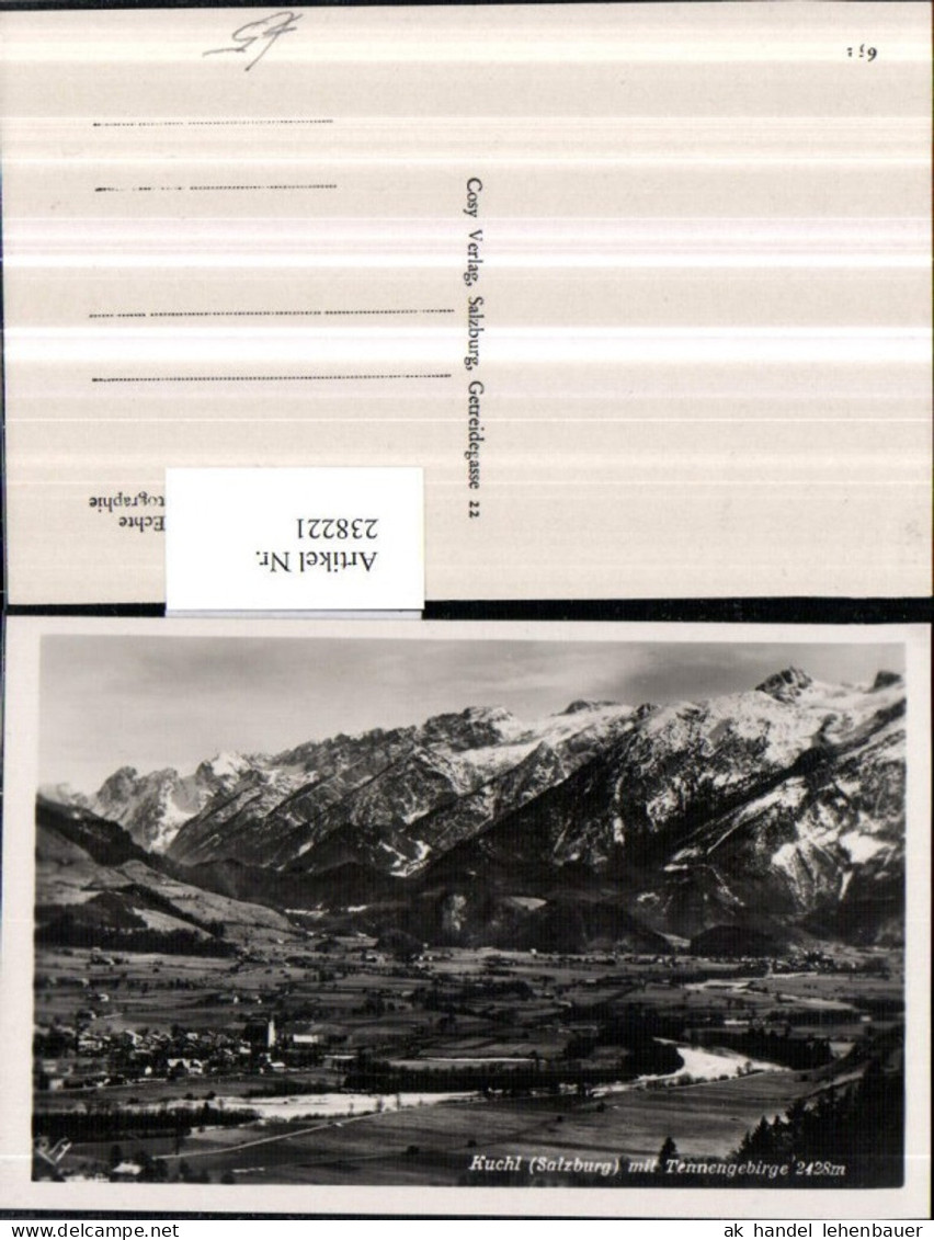238221,Kuchl Totale m. Tennengebirge