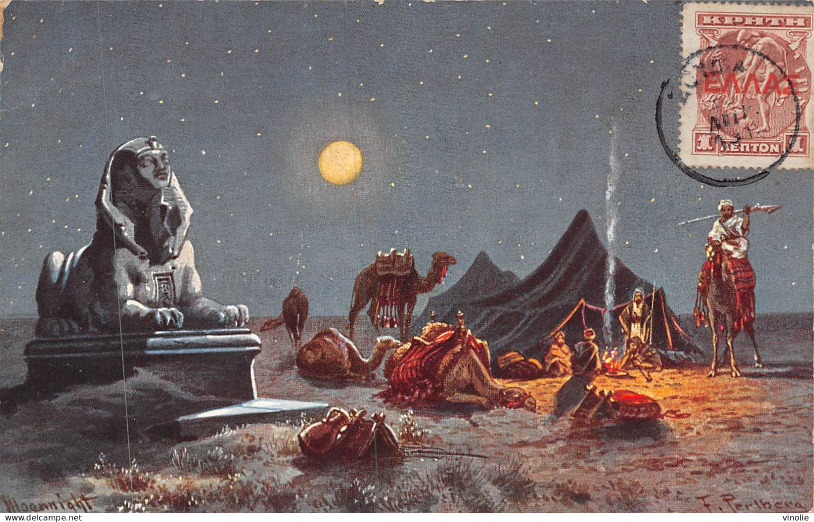 24-1628 : CARTE ILLUSTREE LE SPHINX