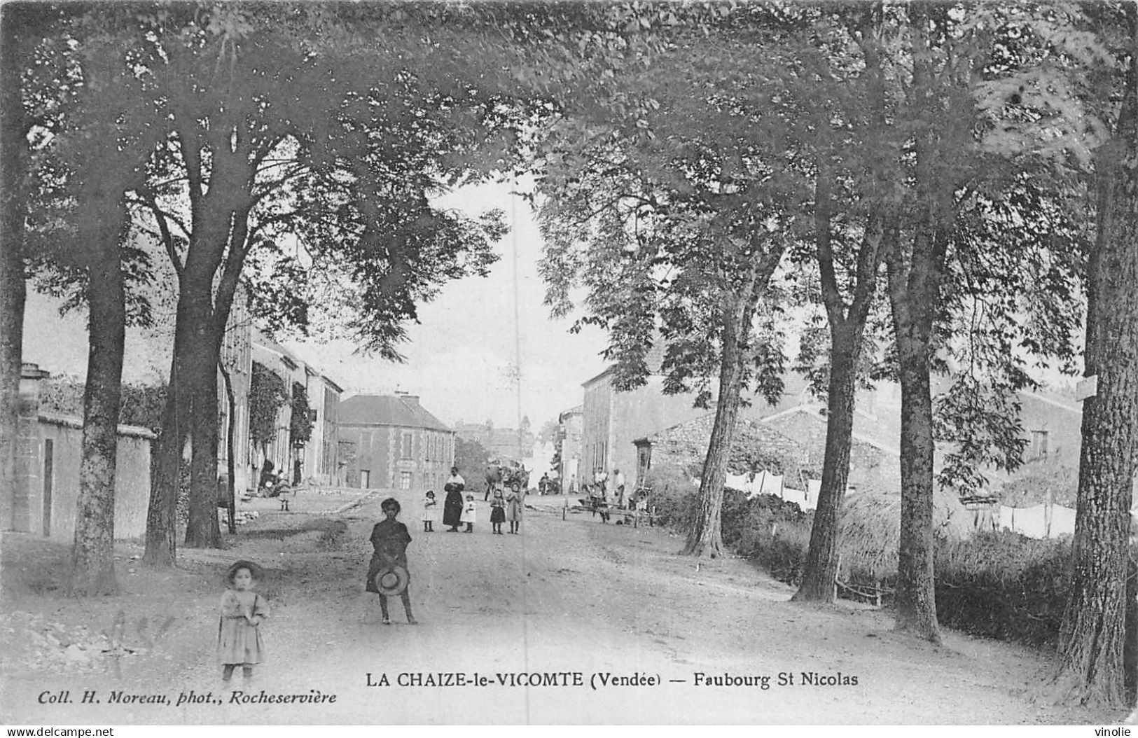 24-6182 : LA CHAIZE-LE-VICOMTE. FAUBOURG SAINT-NICOLAS