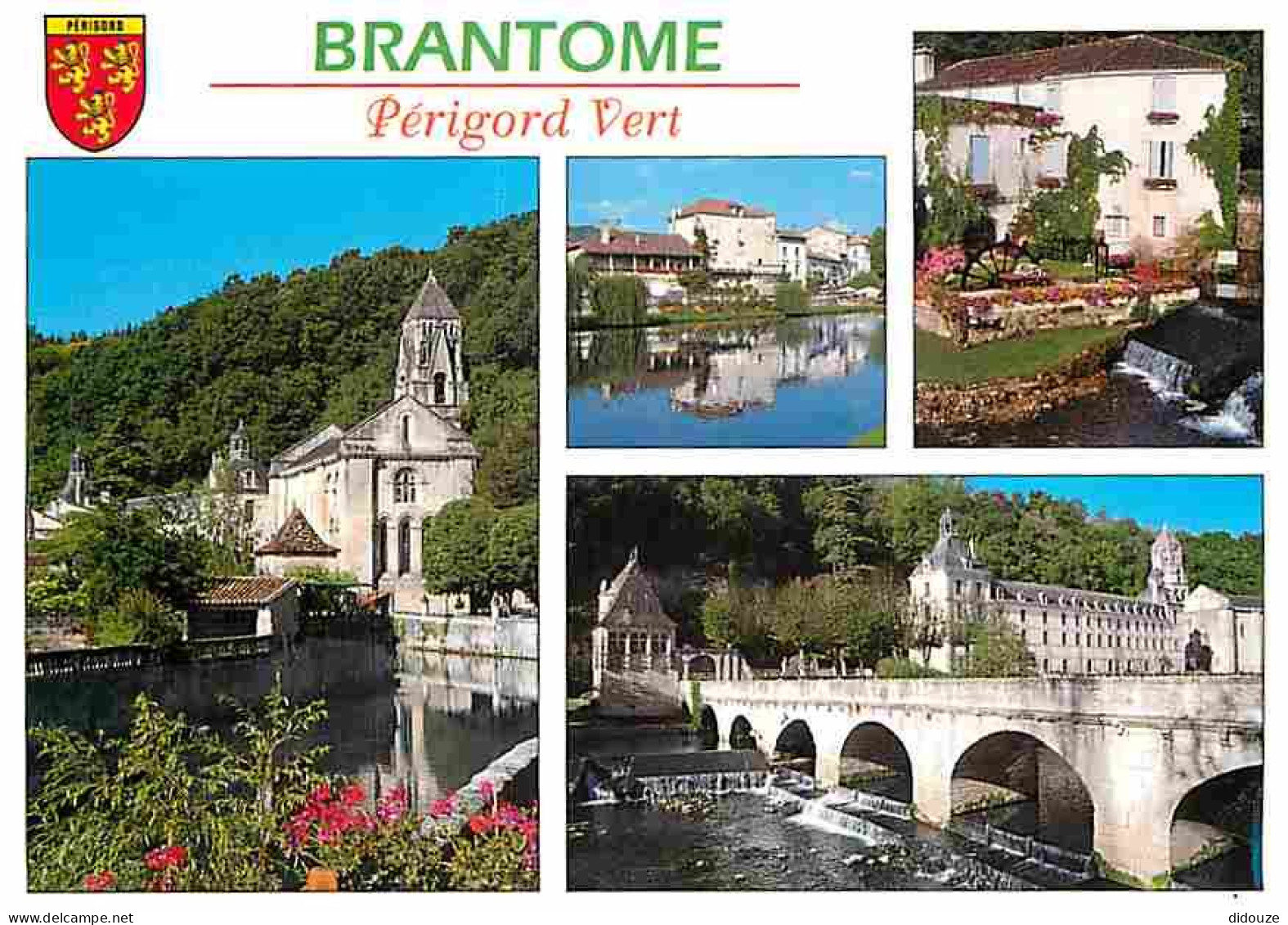 24 - Brantome - Multivues - CPM - Voir Scans Recto-Verso