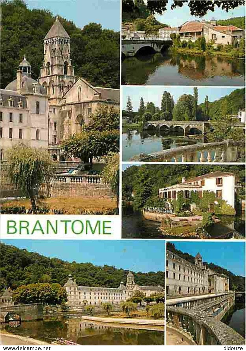 24 - Brantome - Multivues - CPM - Voir Scans Recto-Verso