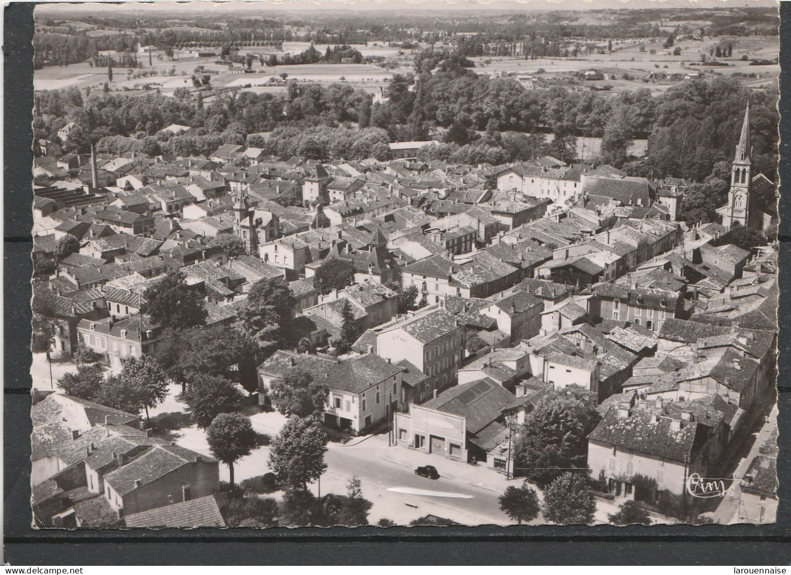 24 - EYMET - Vue aérienne