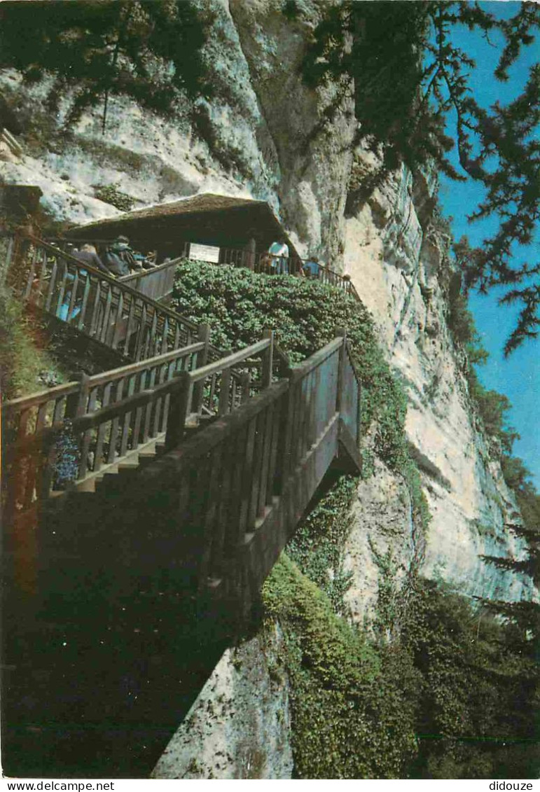 24 - Les Eyzies - Grotte du Grand Roc - Escalier d'accès - CPM - Voir Scans Recto-Verso