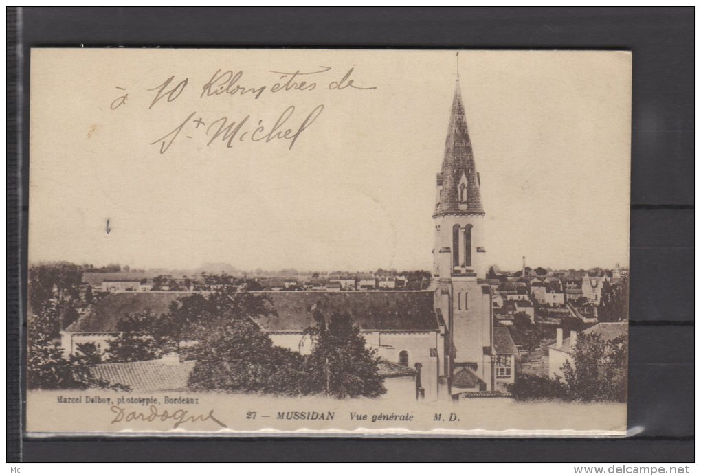 24 - Mussidan -  Vue générale
