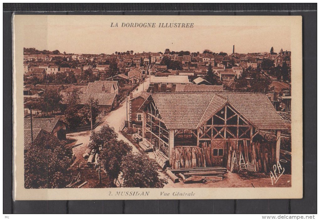 24 - Mussidan -  Vue Générale  - Scierie