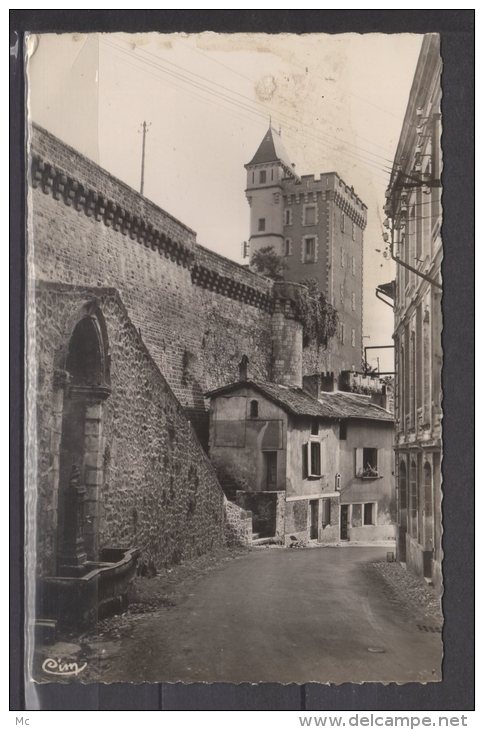 24 - Nontron (dordogne) - Donjon et Vieille Fontaine - carte photo