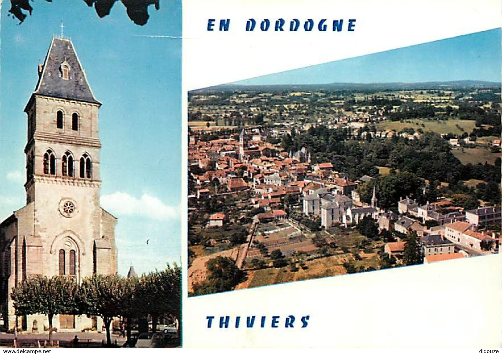 24 - Thiviers - Multivues - CPM - Etat léger pli visible - Voir Scans Recto-Verso