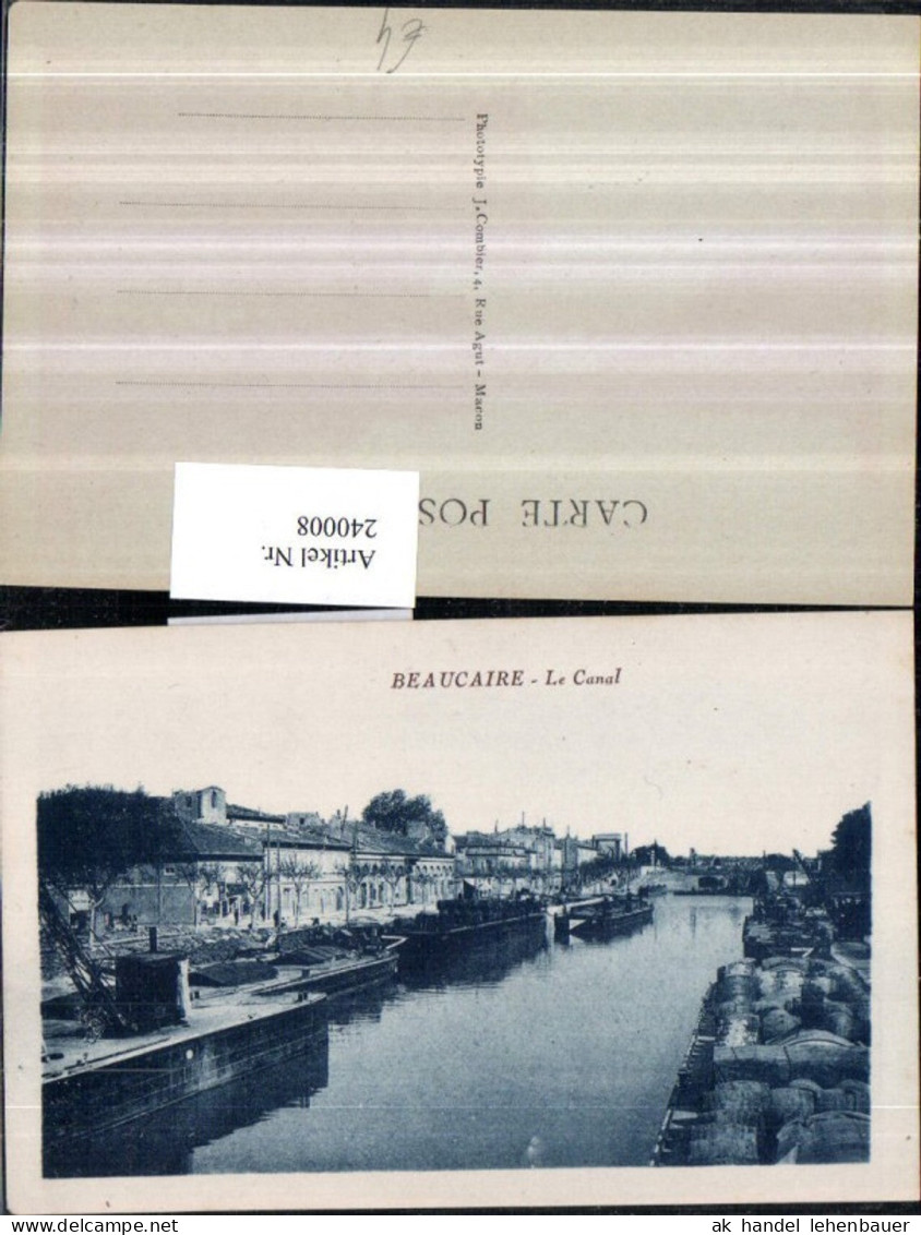 240008,Beaucaire Le Canal Kanal