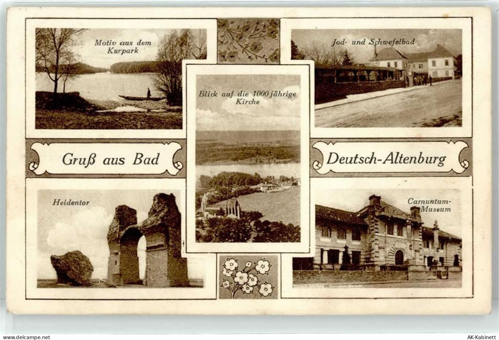 2405 Bad Deutsch-Altenburg - Kurpark Kirche Carnuntum Museum Heidentor... - 51833693