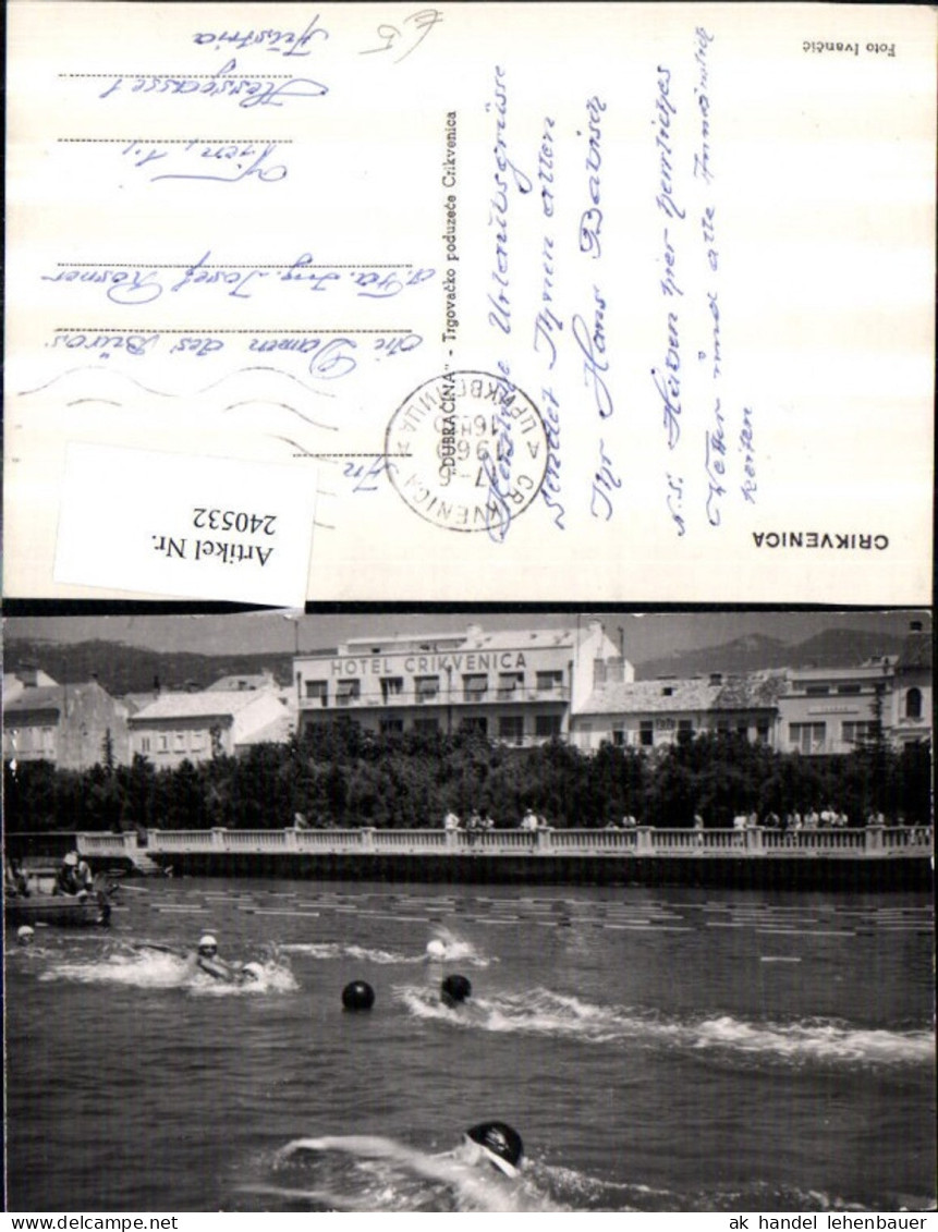 240532,Crikvenica Hotel Personen b. Schwimmen