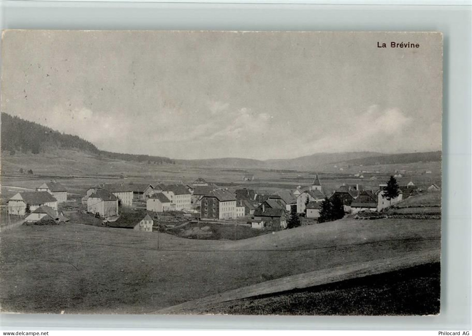 2406 La Brévine 1921 - Teilansicht AK - 13097987