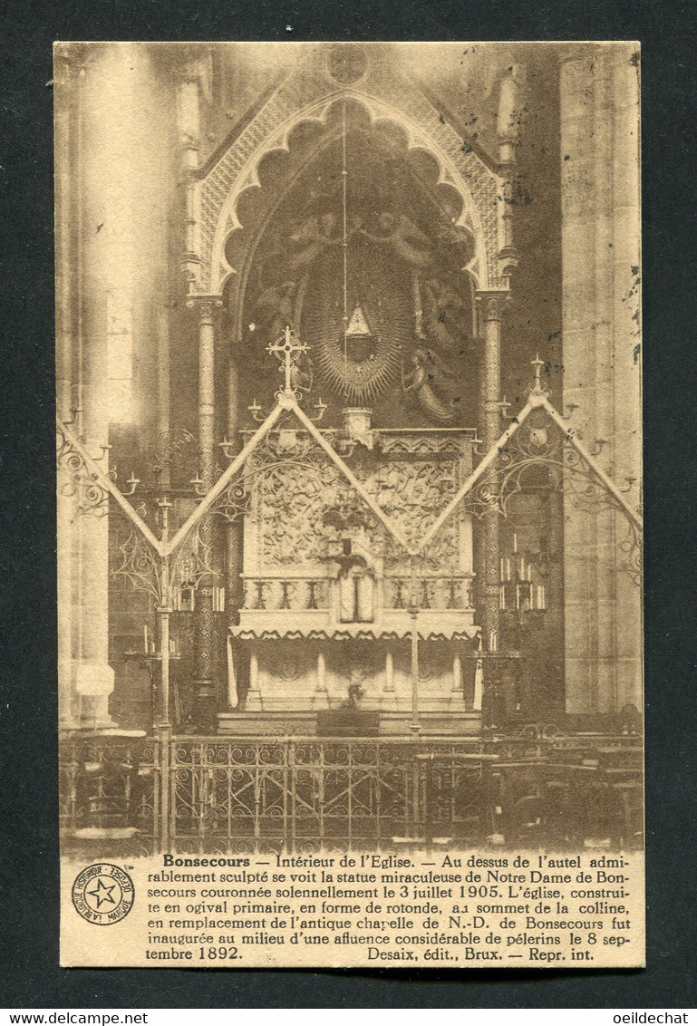 24079  CPA Notre Dame de Bonsecours à Condé sur Escaut   1930  TB