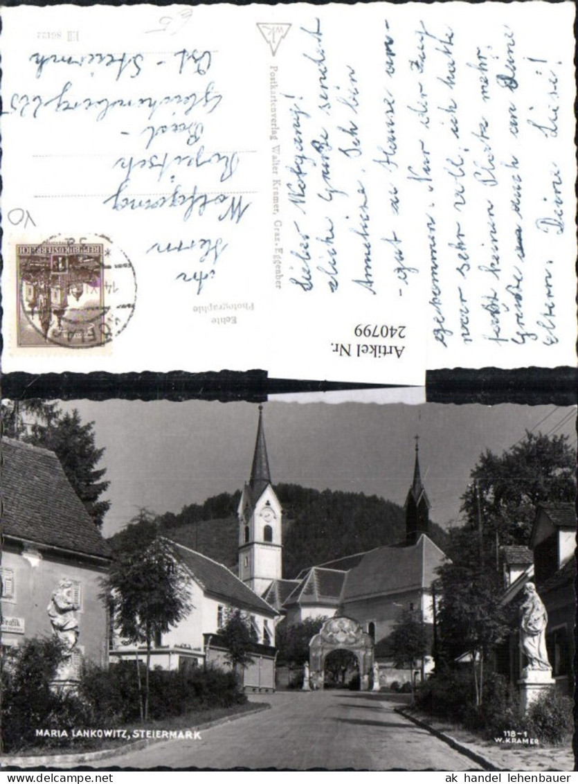 240799,Maria Lankowitz Straßenansicht Kirche