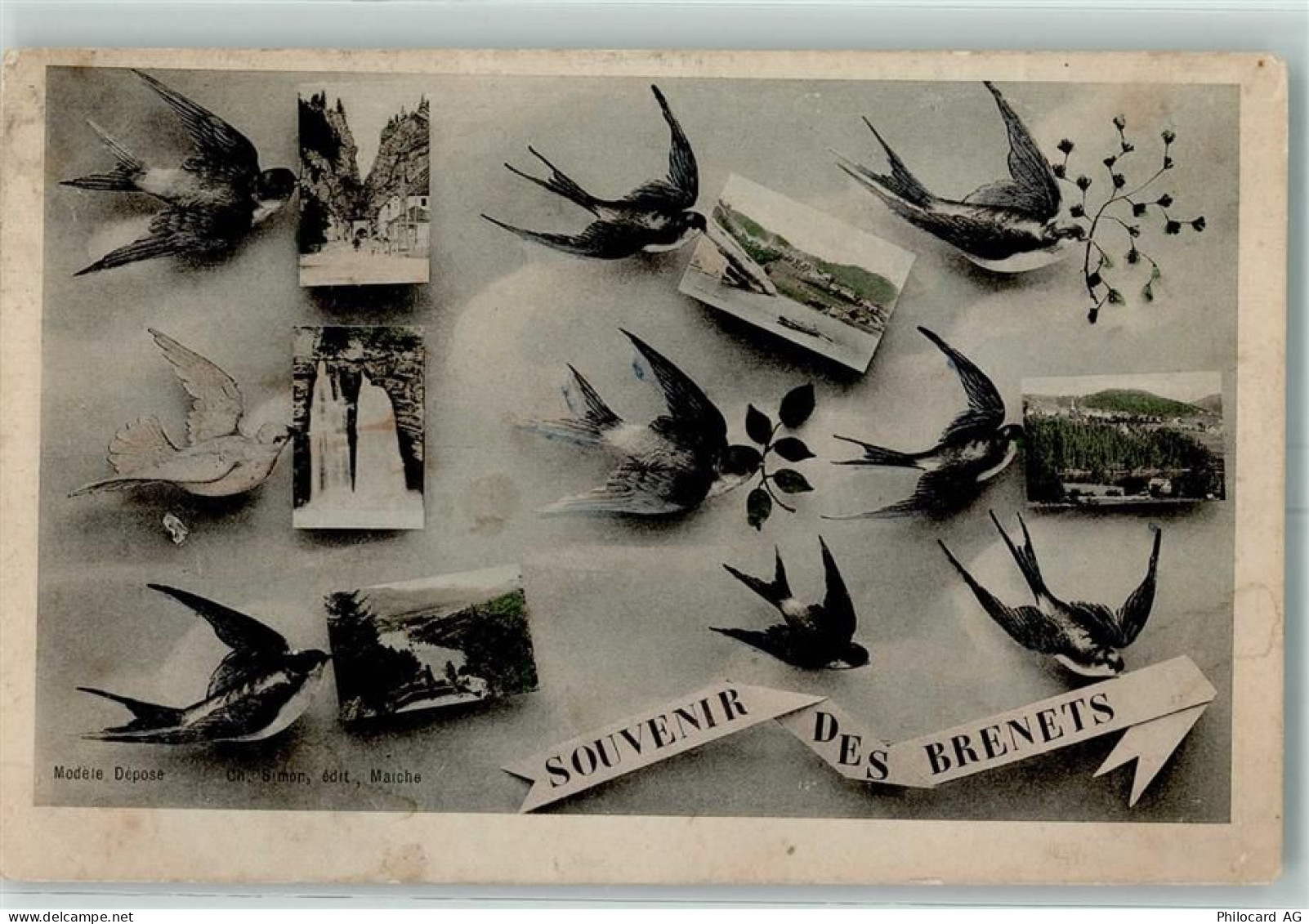 2416 Les Brenets 1907 - Schwalben Fotos - 13172670