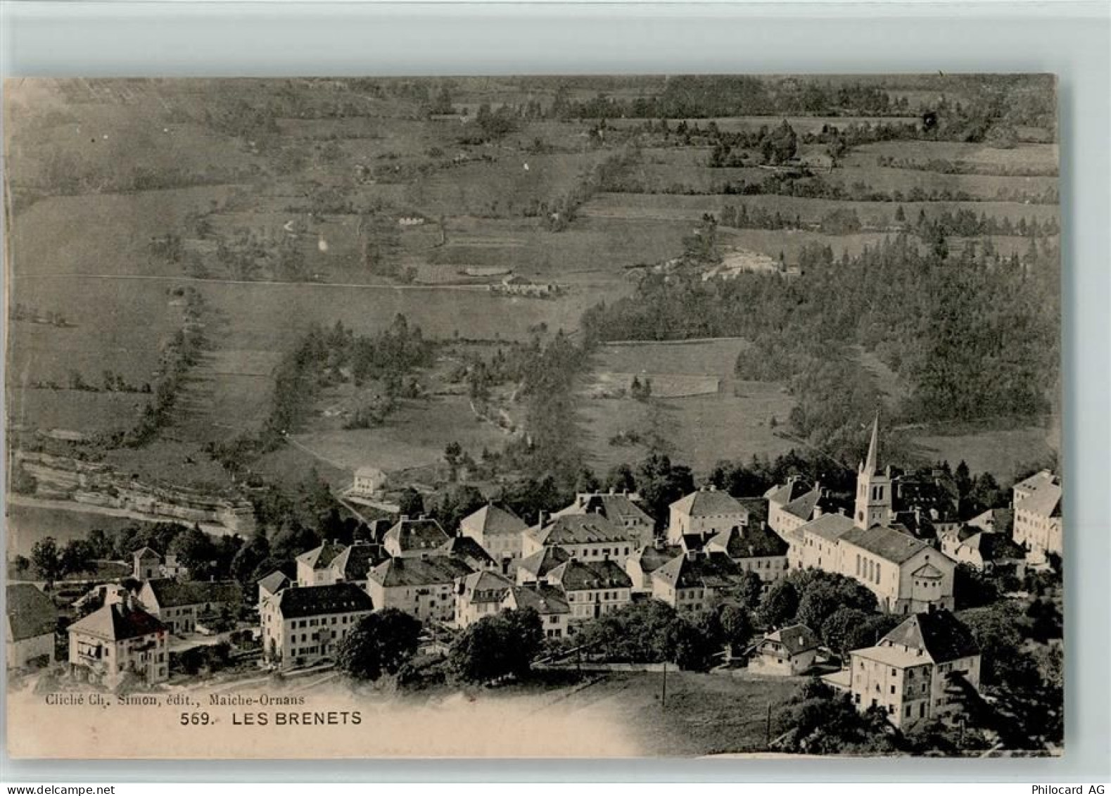 2416 Les Brenets - Blick auf Les Brenets - 10147825